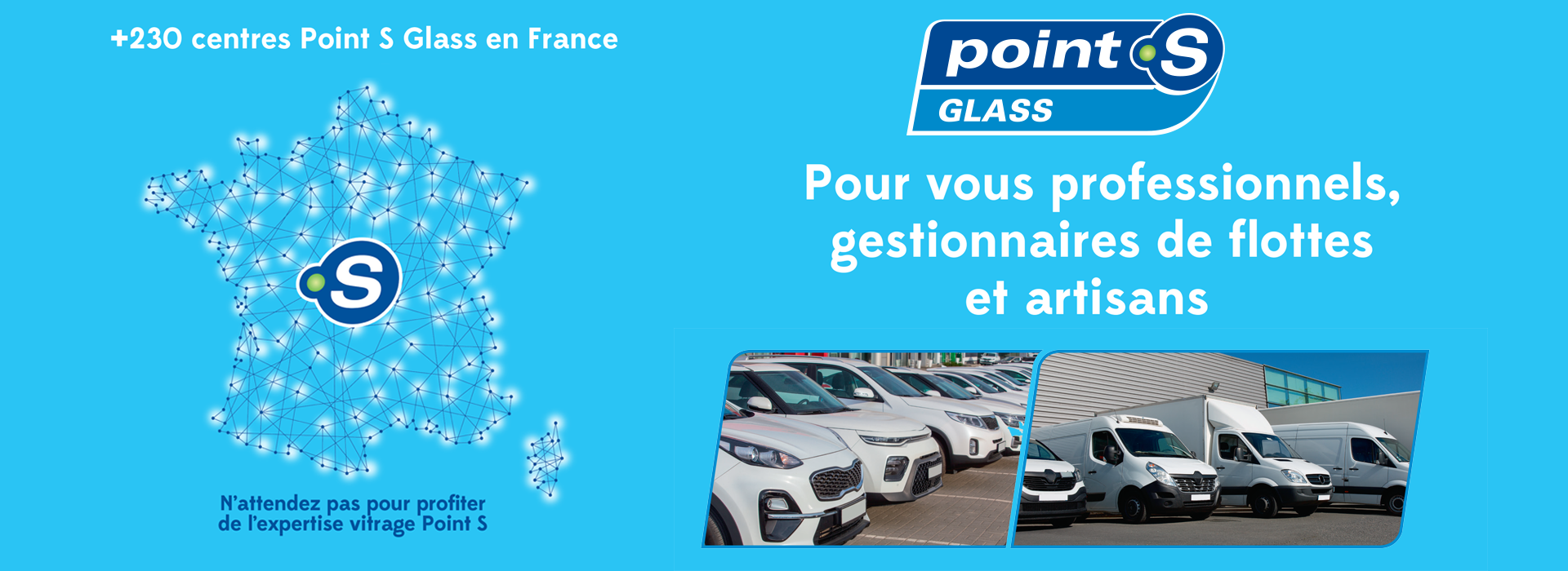 Bannière Point S Glass Le concept S Glass