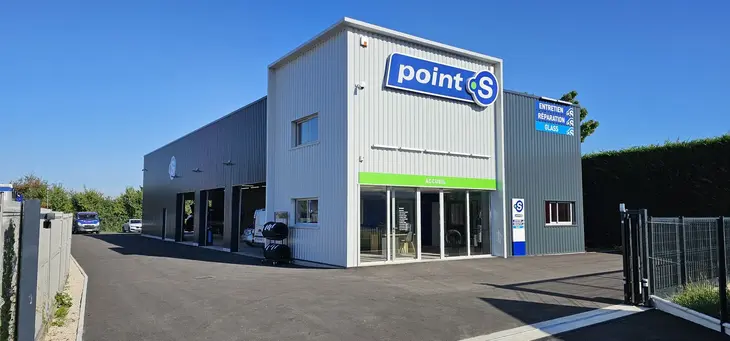 Nouveau centre Point S GLASS à Foucherans (39)